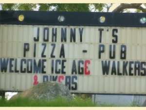 Johnny T's Welcome Sign