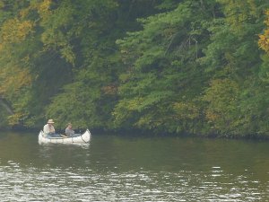 Canoe in Chequamegon