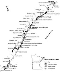 Superior hiking shop trail length