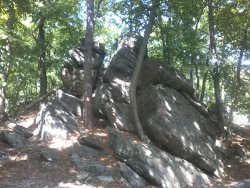Appalachian Trail Rock Maze