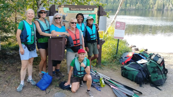 BWCA Women Canoeing