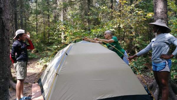 BWCAW campsite