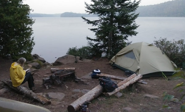 Women Camping in BWCA