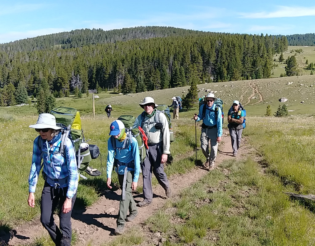 Hike Out to Battle Park trailhead