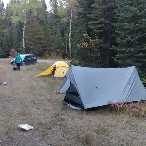 Dispersed Camping in Superior Forest