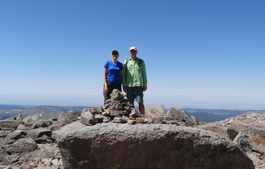 summit of cloud peak