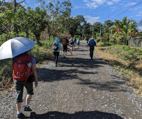 Hiking to Las Brisas