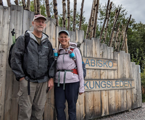 Kungsleden trailhead Abisko