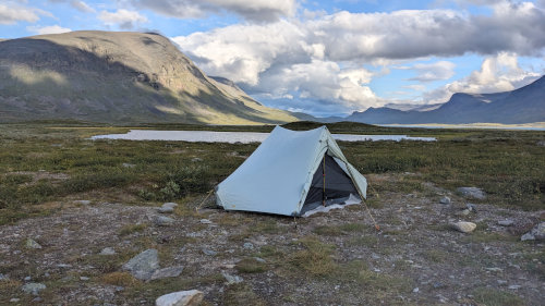 First Campsite on Kungsleden