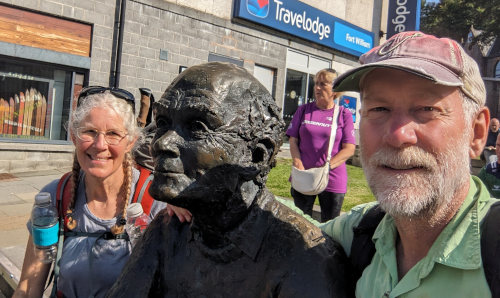 End of the West Highland Way